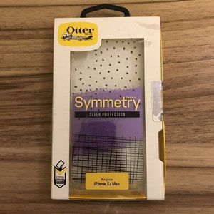 OtterBox Apple iPhone XS Max Symmetry Clear Case - Hand Doodle.